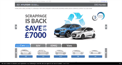 Desktop Screenshot of dsg-hyundai.co.uk